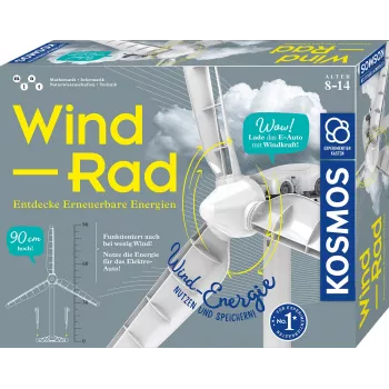 Kosmos Windrad (vėjo jėgainė) 621353 eksperimentų rinkinys, nuo 8 m.
