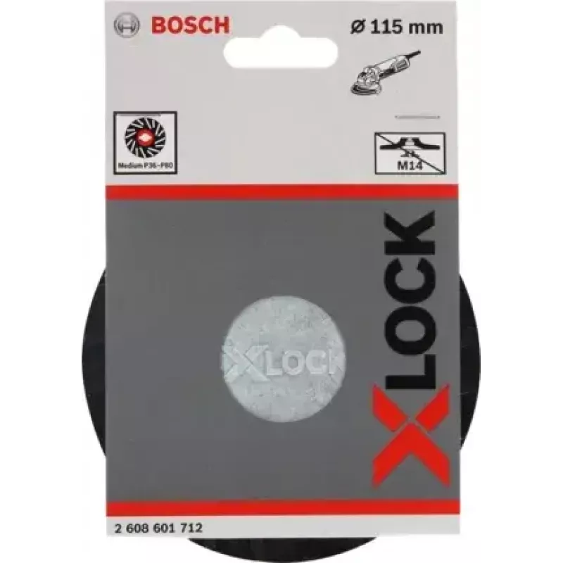 Bosch 2 608 601 712 kampinio šlifuoklio priedas Atraminis diskas