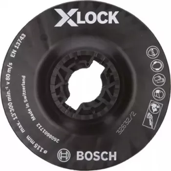 Bosch 2 608 601 712 kampinio šlifuoklio priedas Atraminis diskas