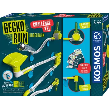 Kosmos Gecko Run Challenge XXL, Eksperimentų rinkinys, Mechanika, 8 m., Įvairiaspalvis