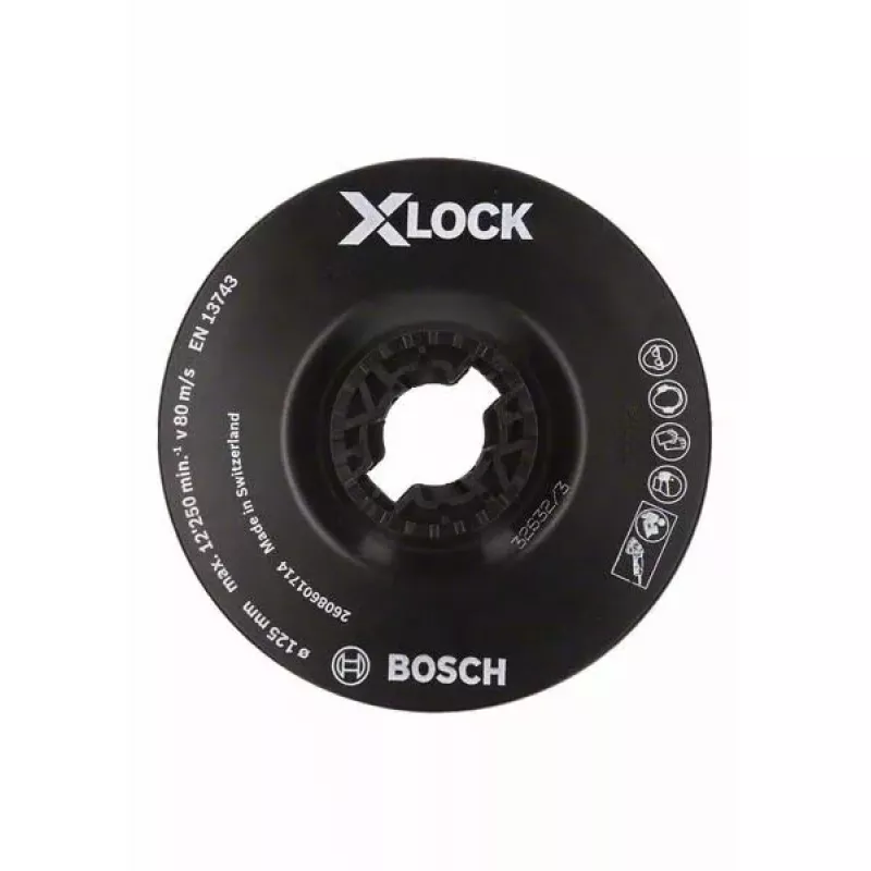 Bosch 2 608 601 714 kampinio šlifuoklio priedas Atraminė lėkštė