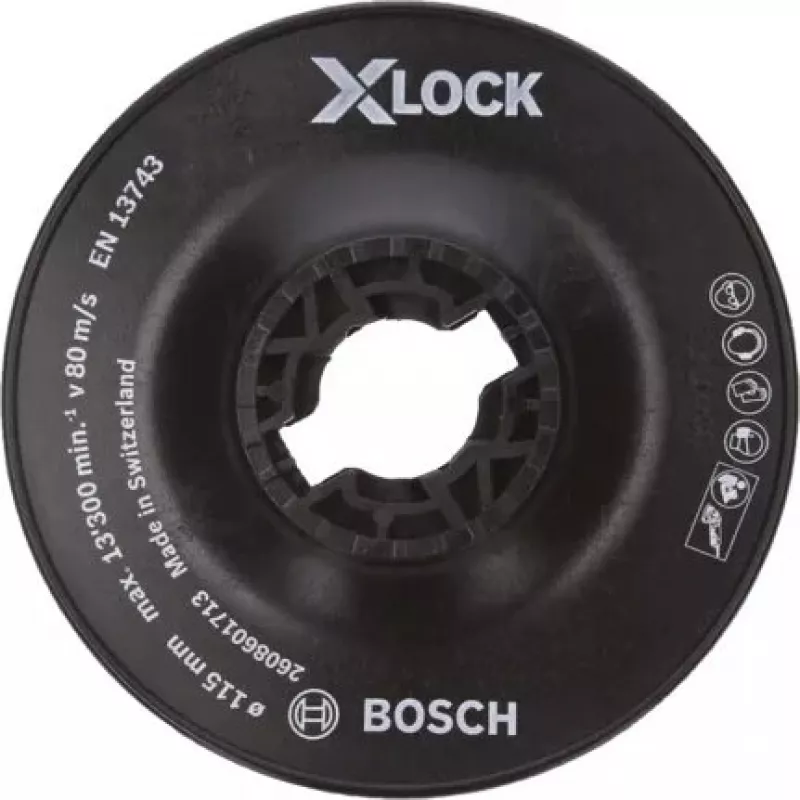 Bosch 2 608 601 713 kampinio šlifuoklio priedas Atraminė plokštė