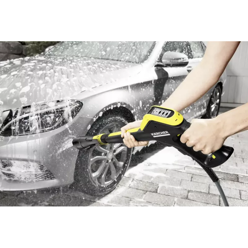 Aukšto slėgio plovimo įrenginys Karcher K 5 Premium Smart Control Flex Home — elektrinis, 2100 W, 145 bar, 10 m žarna, 5 m kabelis, 7,5 l/min