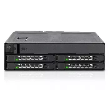 Diskelių rėmelis Icy Dock MB604SPO-B juodas
