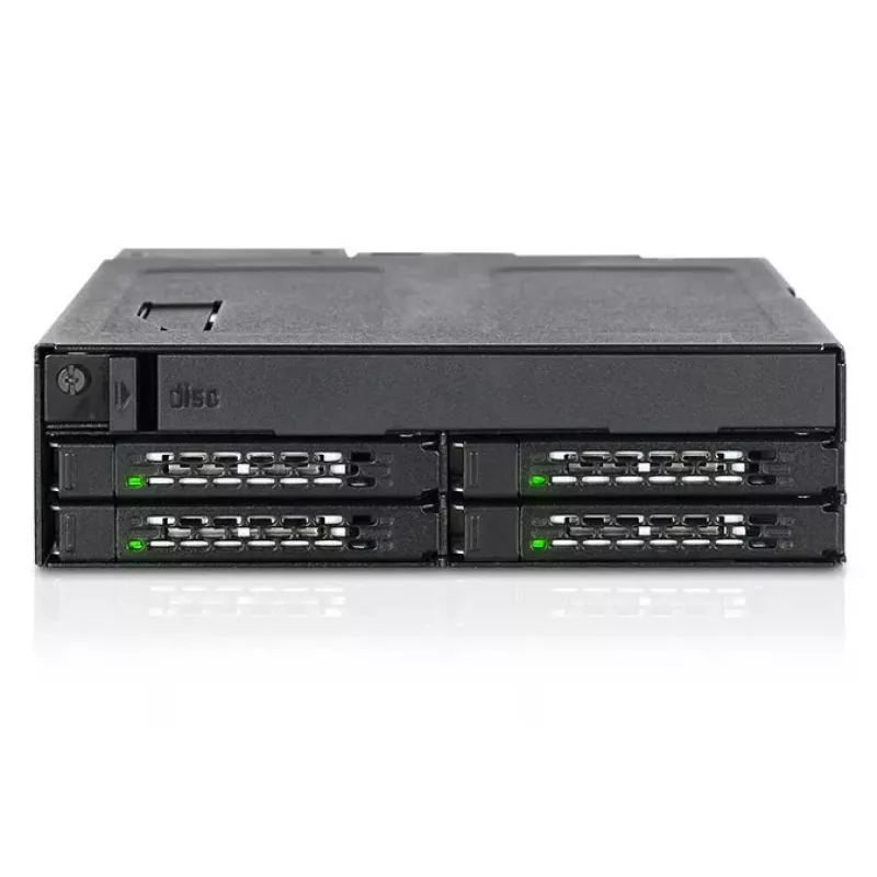 Diskelių rėmelis Icy Dock MB604SPO-B juodas