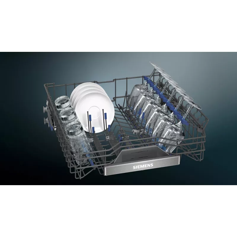 Visiškai integruojama indaplovė Siemens iQ700 SN87TX02CE — 14 vietų, A energijos klasė, 42 dB, 60 cm