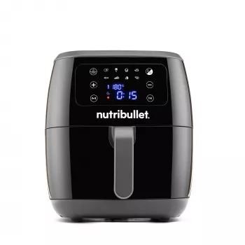 Karšto oro gruzdintuvė NUTRIBULLET XXL Digital oro gruzdintuvė 7 L 1800 W juoda, 8 programos, jutiklinis valdymas