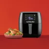Karšto oro gruzdintuvė NUTRIBULLET XXL Digital oro gruzdintuvė 7 L 1800 W juoda, 8 programos, jutiklinis valdymas