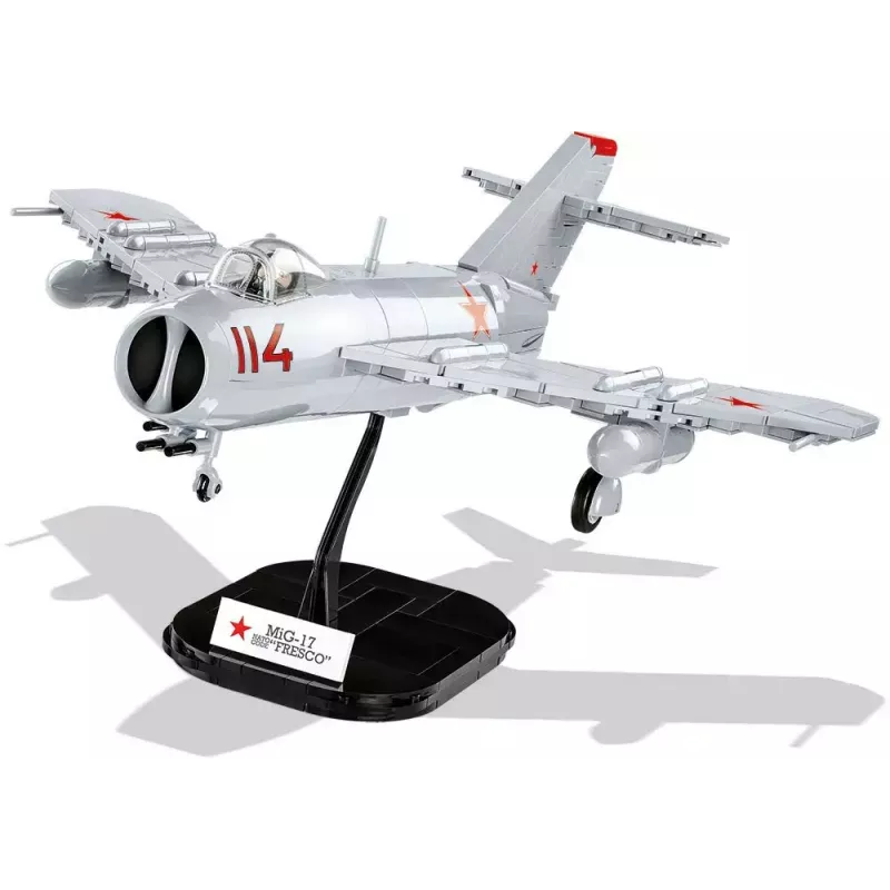 Konstrukcinis žaislas Cobi MiG-17 NATO kodas Fresco modelis 5823 – Cobi plytų rinkinys