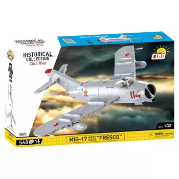 Konstrukcinis žaislas Cobi MiG-17 NATO kodas Fresco modelis 5823 – Cobi plytų rinkinys