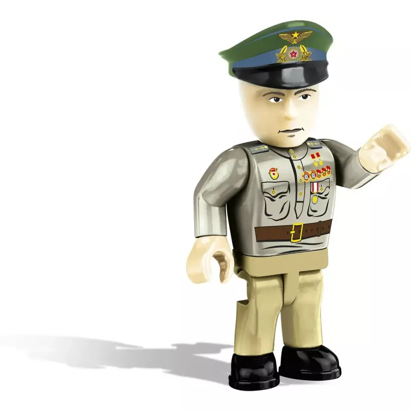 Konstrukcinis žaislas Cobi Bell P-39Q Airacobra alyvuogių žalios spalvos modelio rinkinys