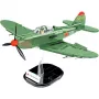 Konstrukcinis žaislas Cobi Bell P-39Q Airacobra alyvuogių žalios spalvos modelio rinkinys