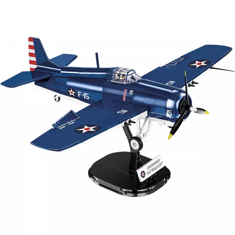 Statybiniai blokeliai COBI F4F Wildcat Northrop Grumman 375 vnt.