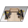 Konstruktorius COBI Kübelwagen Typ 82 1326 detalės Antrasis pasaulinis karas