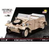 Konstruktorius COBI Kübelwagen Typ 82 1326 detalės Antrasis pasaulinis karas