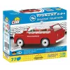 Konstruktorius Cobi Trabant 601 Universal Fire Brigade rinkinio modelis 24555, kaladėlių konstravimo rinkinys
