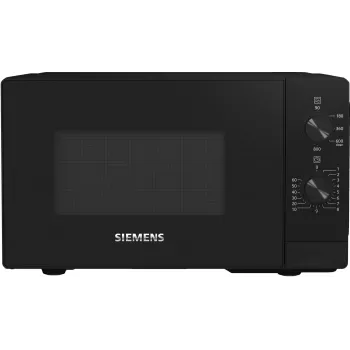 Siemens iQ300 FF020LMB2 mikrobangų krosnelė, juoda, atskira mikrobangų krosnelė, stalviršio, 20 l, 800 W