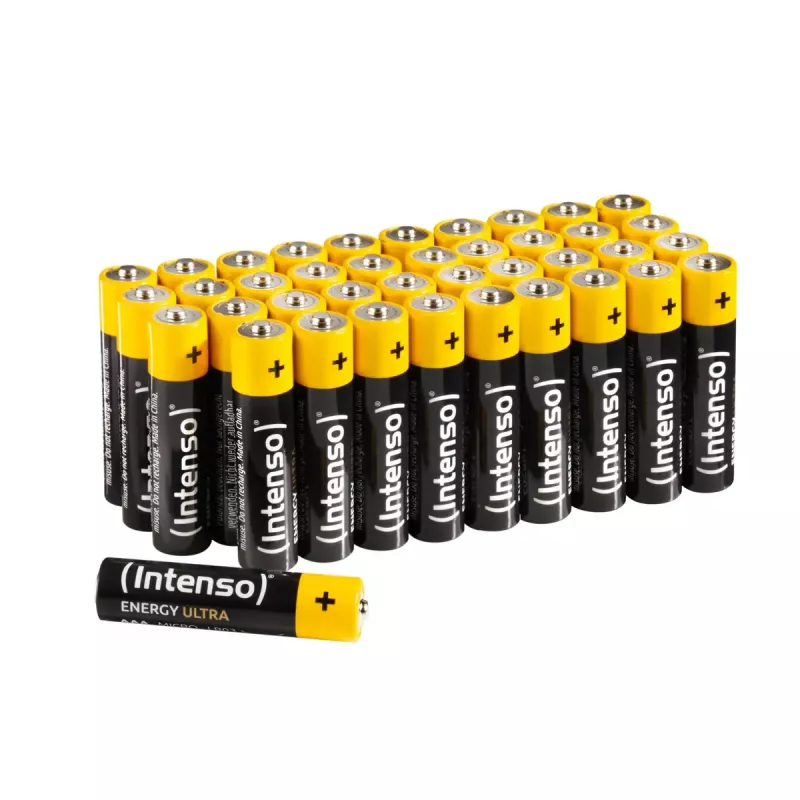 Vienkartinė baterija Intenso 7501510 Energy Ultra Alkaline AAA Micro 40 vnt. pakuotė