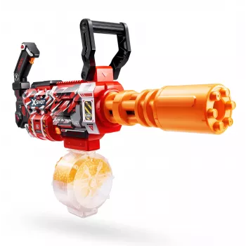 Gel blaster Zuru XSHOT Hyper Gel Gattlin Blaster — greito šaudymo žaislinis blasteris su besisukančia vamzdžiu
