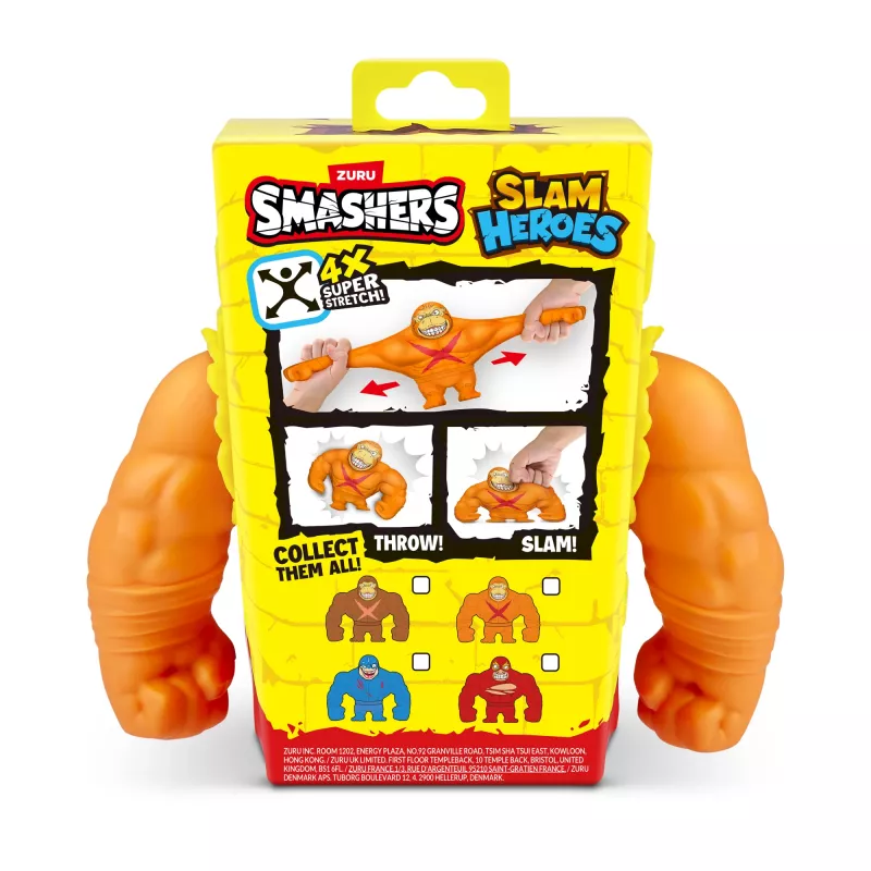 Smashers SLAM Heroes, 3 m., Įvairiaspalvė