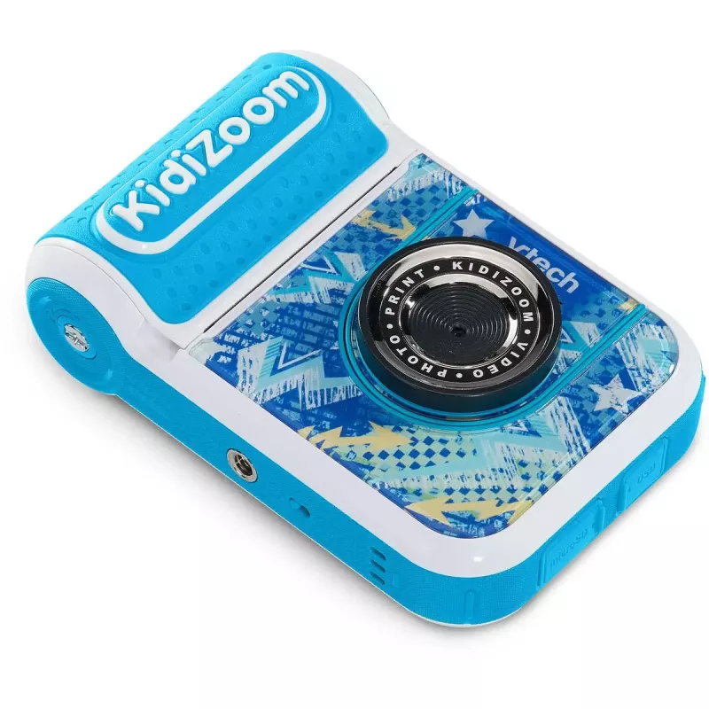 Momentinio spausdinimo fotoaparatas VTech KidiZoom Print Cam Azure (modelis 80-549134)
