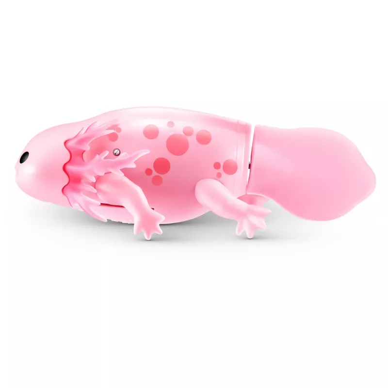 Minkštas žaislas Zuru Pets Alive Swimming Axolotls pliušinis žaislas, žaislinės katės dydis, modelis 9556UQ1