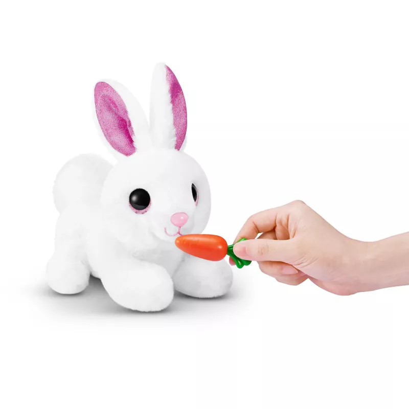 Pliusinis žaislas Zuru Mama Bunny & Baby Surprise, interaktyvi pliušinė pora, asorti