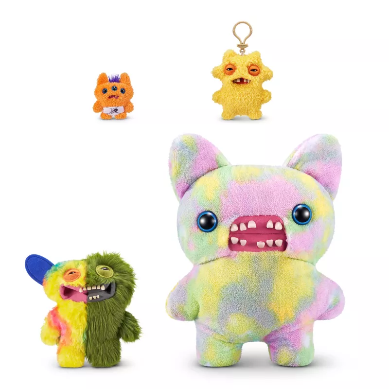 Minkštas žaislas Zuru Fuggler Misfit Monsters 9 coliai — asorti minkšta figūrėlė, vienas vienetas