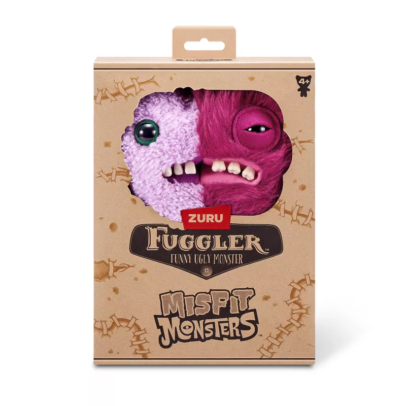 Minkštas žaislas Zuru Fuggler Misfit Monsters 9 coliai — asorti minkšta figūrėlė, vienas vienetas