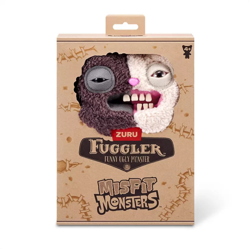 Minkštas žaislas Zuru Fuggler Misfit Monsters 9 coliai — asorti minkšta figūrėlė, vienas vienetas
