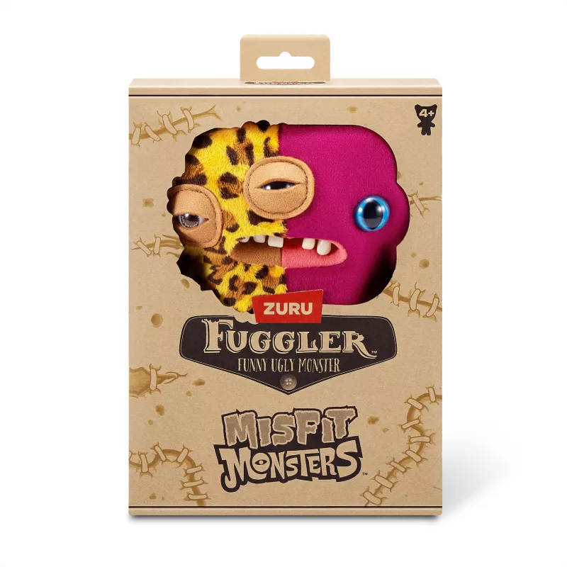 Minkštas žaislas Zuru Fuggler Misfit Monsters 9 coliai — asorti minkšta figūrėlė, vienas vienetas