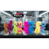Minkštas žaislas Zuru Fuggler Misfit Monsters 9 coliai — asorti minkšta figūrėlė, vienas vienetas