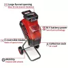 Sodo smulkintuvas Einhell REDAXXO 36/25 svoris 10,5 kg