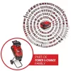 Sodo smulkintuvas Einhell REDAXXO 36/25 svoris 10,5 kg