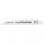 Siaurinis pjūklo peilis Bosch S 610 VF Heavy medienai ir metalui 15 cm 5 TPI