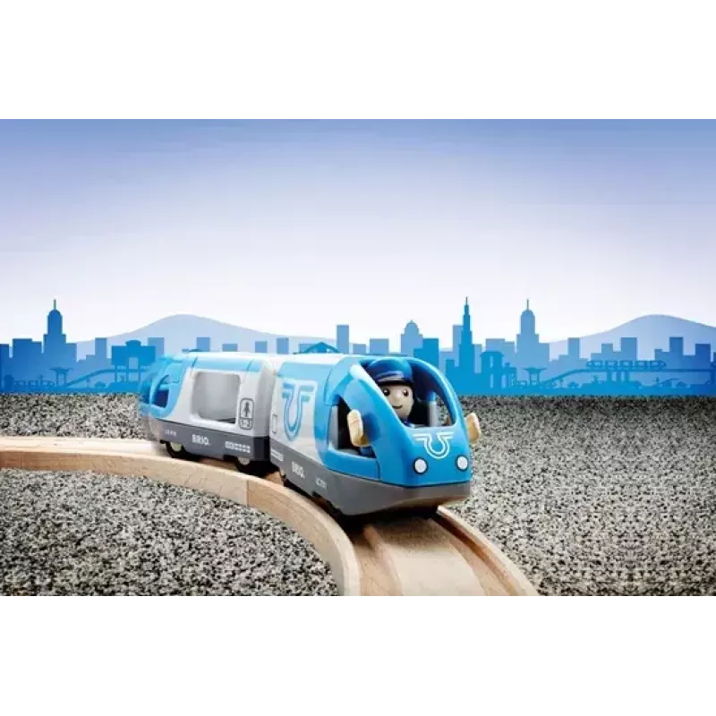 Žaidimų transporto priemonių bėgių priedas BRIO 33506 — 3 vnt., įvairiaspalvis, AAA baterija