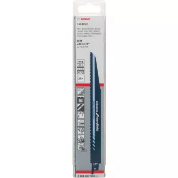 Siaurpjūklo diskai Bosch S 1130 CF Endurance metalui 225 mm, 25 vnt.
