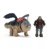 Veiksmo figūrėlių rinkinys Spinmaster – DreamWorks Dragons: Gronckle & Fishlegs, įvairiaspalvis, amžius 4+