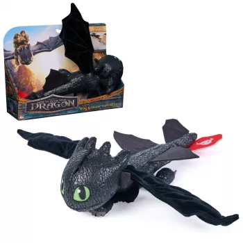 Spin Master Kaip prisijaukinti slibiną – Bedantis pliušinis slibinas