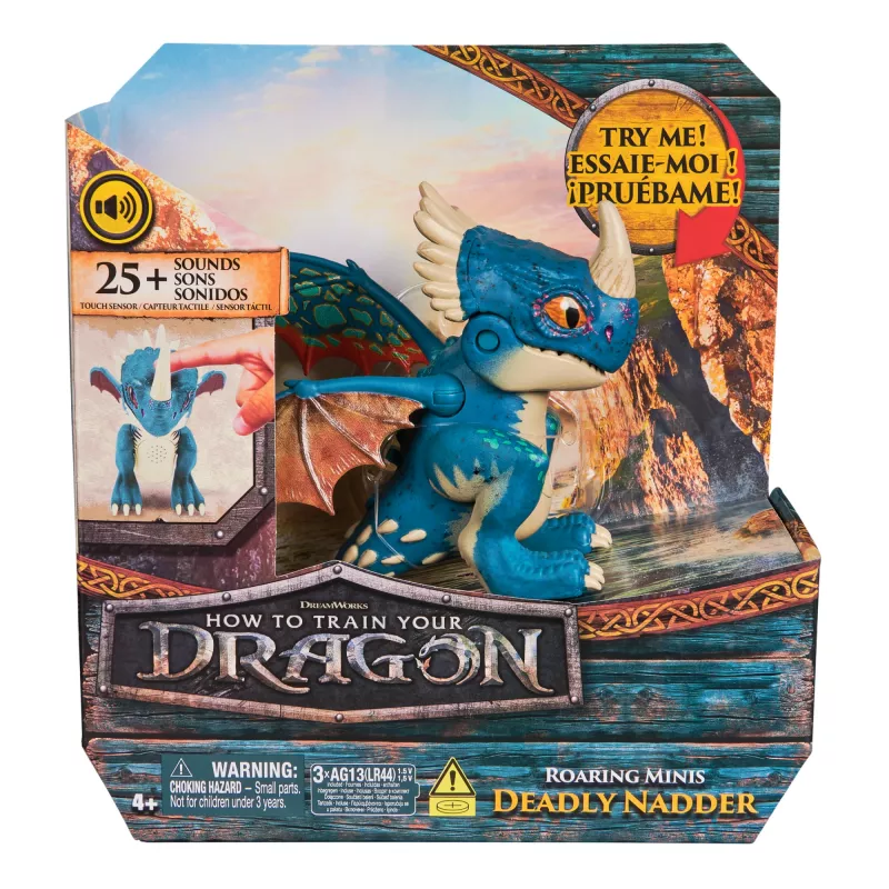 Spin Master How to Train Your Dragon - Interaktyvus mini drakonas Stormfly
