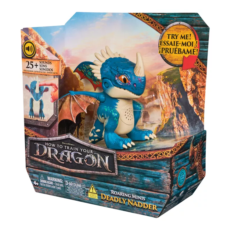 Spin Master How to Train Your Dragon - Interaktyvus mini drakonas Stormfly