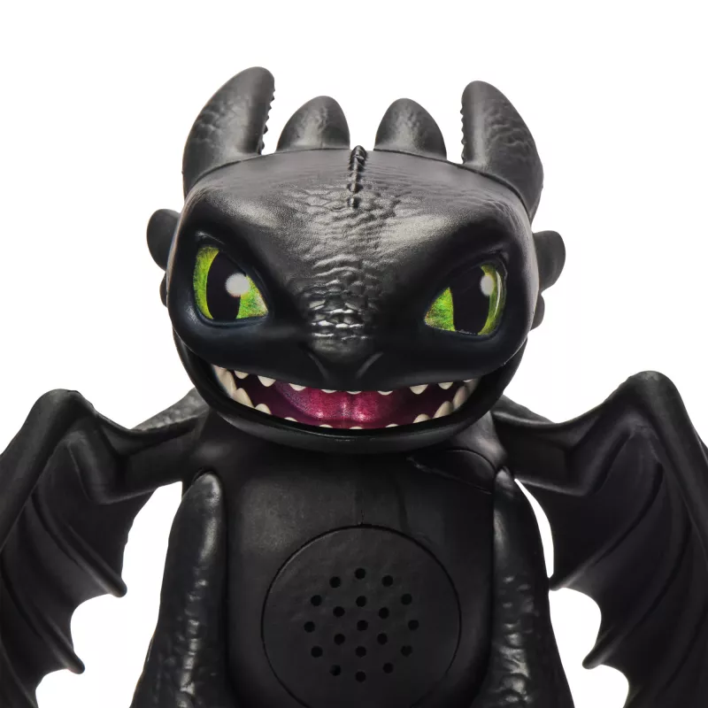Interaktyvi mini Bedantė figūrėlė Spinmaster — Kaip prisijaukinti slibiną, garso efektai, modelis 6074239