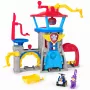 PAW Patrol : Air Rescue, Pup Squad Adventure Bay Airport Playset, su Chase žaisliniu automobiliu ir transporto priemonių paleidikliu, žaislai berniukams ir mergaitėms nuo 3 metų