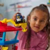 PAW Patrol : Air Rescue, Pup Squad Adventure Bay Airport Playset, su Chase žaisliniu automobiliu ir transporto priemonių paleidikliu, žaislai berniukams ir mergaitėms nuo 3 metų
