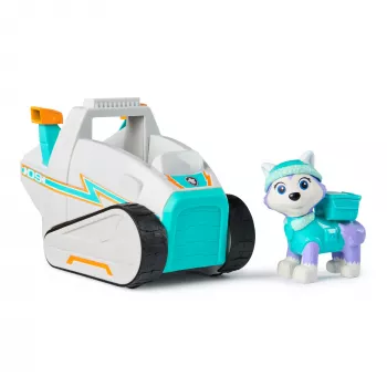 Spinmaster PAW Patrol Everest sniego plūgas — plastikinis, nuo 3 metų, turkio/baltos spalvos