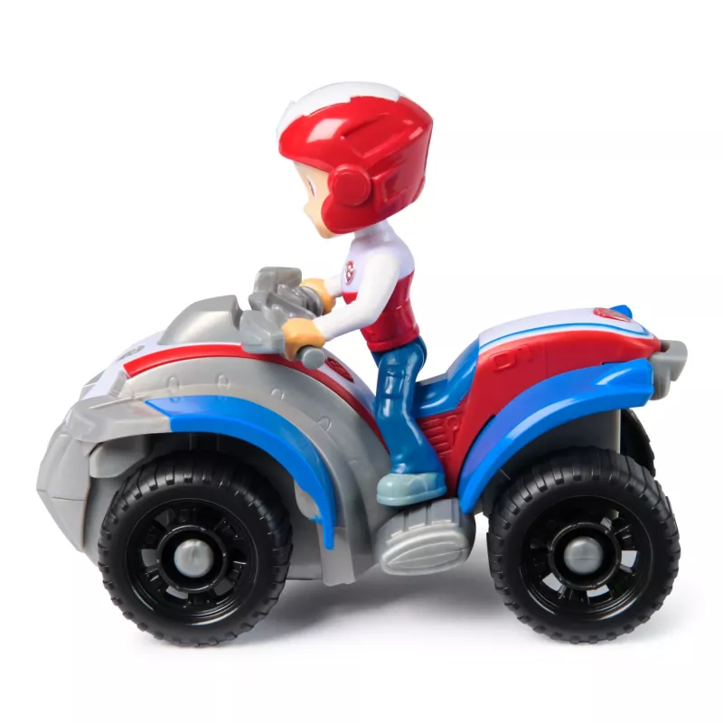 PAW Patrol, Ryderio visureigis – žaislinė transporto priemonė su kolekcionuojama figūrėle, tvarūs vaikiški žaislai berniukams ir mergaitėms nuo 3 metų