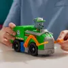 PAW Patrol, Rocky's Recycle Truck, Žaislinė transporto priemonė su kolekcionuojama veiksmo figūrėle, Tvariai mąstantys vaikiški žaislai berniukams ir mergaitėms nuo 3 metų