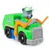 PAW Patrol, Rocky's Recycle Truck, Žaislinė transporto priemonė su kolekcionuojama veiksmo figūrėle, Tvariai mąstantys vaikiški žaislai berniukams ir mergaitėms nuo 3 metų