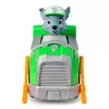 PAW Patrol, Rocky's Recycle Truck, Žaislinė transporto priemonė su kolekcionuojama veiksmo figūrėle, Tvariai mąstantys vaikiški žaislai berniukams ir mergaitėms nuo 3 metų