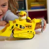 PAW Patrol , Rubble’s buldozerio žaislinis sunkvežimis su kolekcionuojama veiksmo figūrėle, tvariai mąstantys žaislai berniukams ir mergaitėms nuo 3 metų